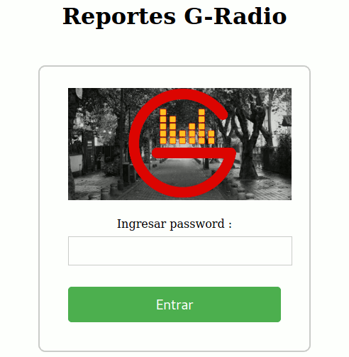 reporte web