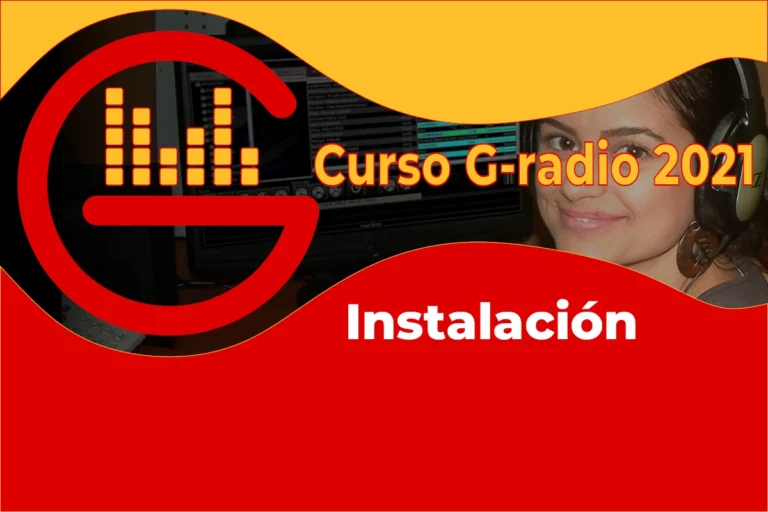 Curso G-radio 4 Ébano Cap 2 – Instalación