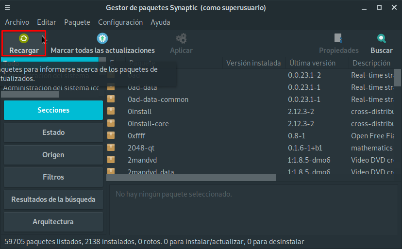 Gambas actualización critica en Etertics Kuntur - 4 - liberaturadio